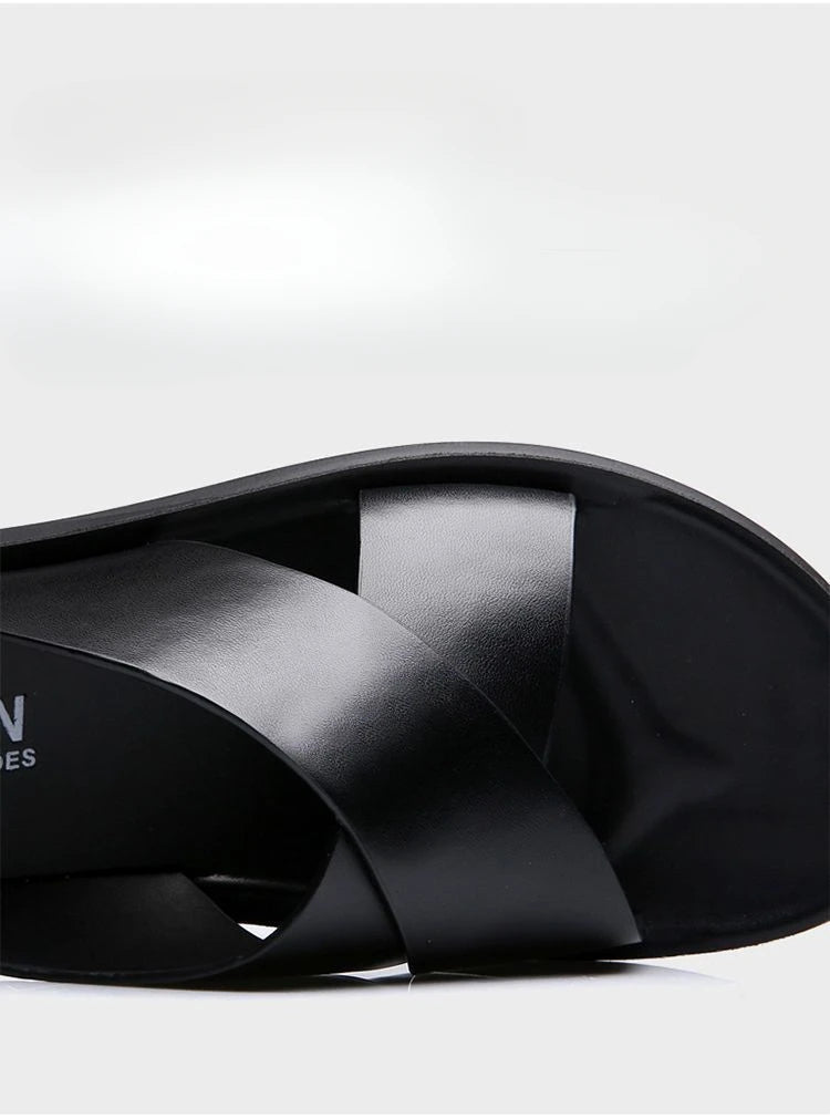 Olivia Sydney - Elegant Leather Sandals