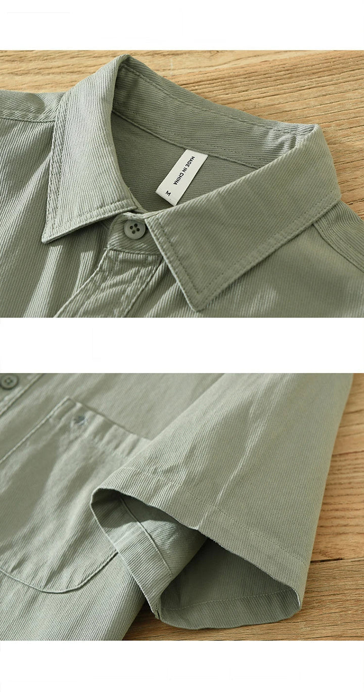 Olivia Sydney - Short Sleeve Cotton Shirt