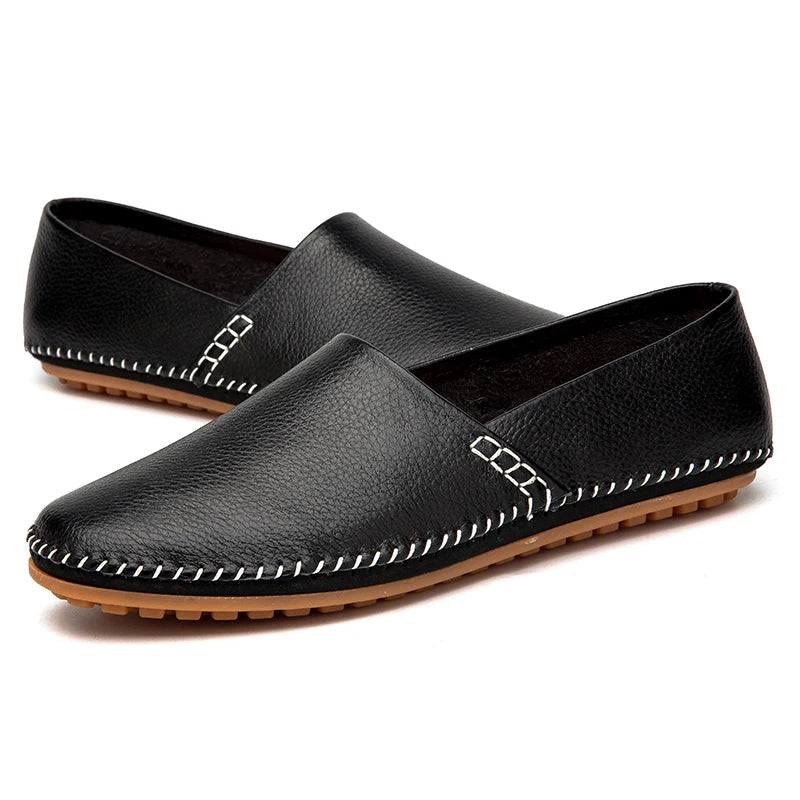 Olivia Sydney - Light Leather Loafers