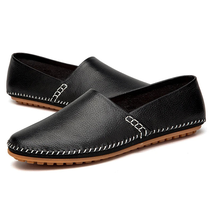 Olivia Sydney - Light Leather Loafers