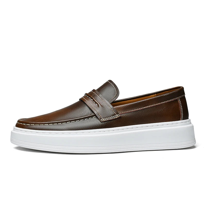 Olivia Sydney - Leather Boat Shoes