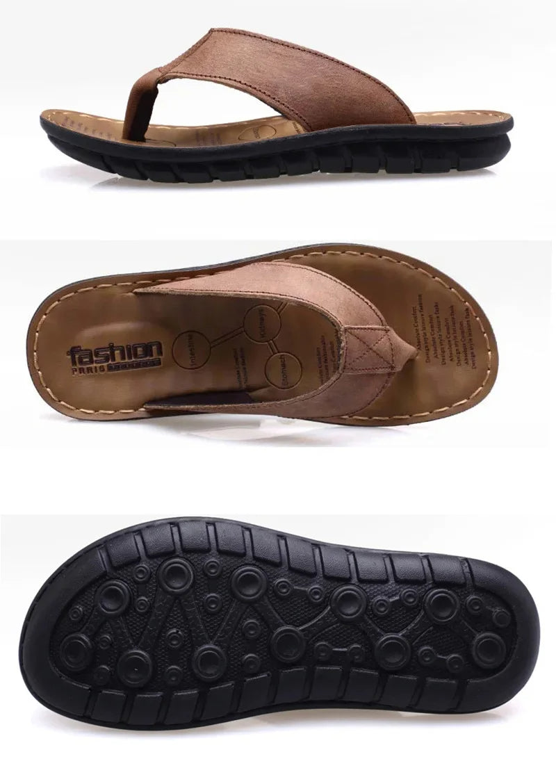 Olivia Sydney - Men's Leather Sandals