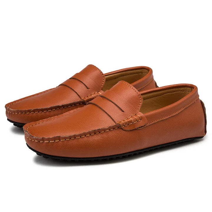 Olivia Sydney - Casual Summer Leather Loafers
