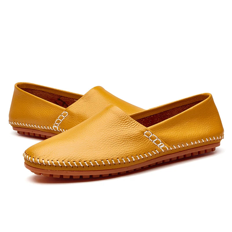Olivia Sydney - Light Leather Loafers