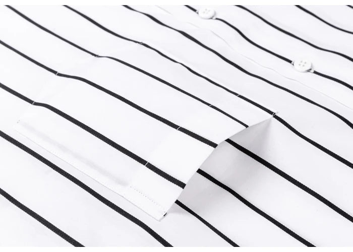 Olivia Sydney - Elegant Striped Cotton Shirt