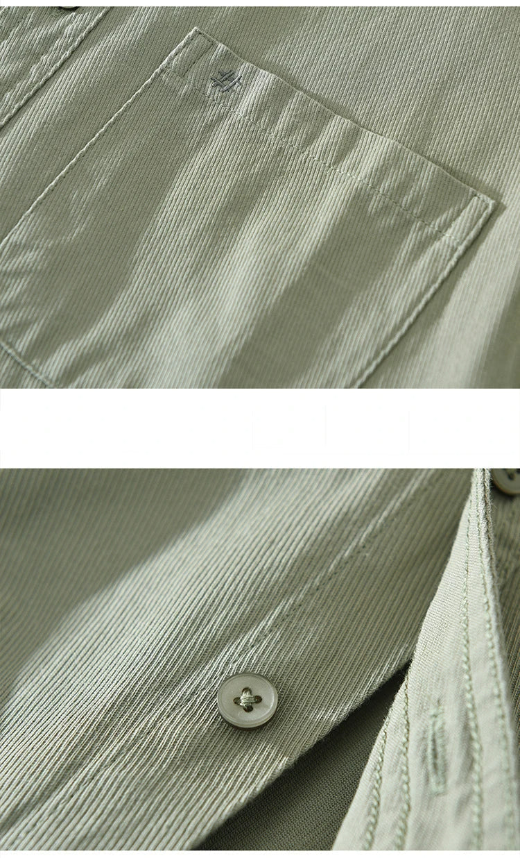 Olivia Sydney - Short Sleeve Cotton Shirt