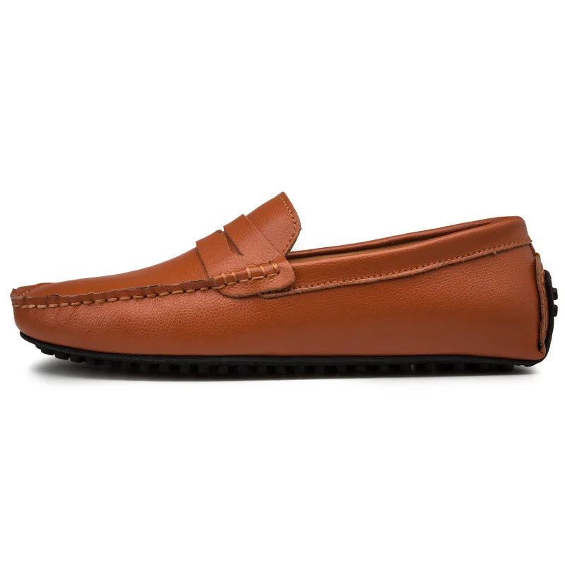 Olivia Sydney - Casual Summer Leather Loafers