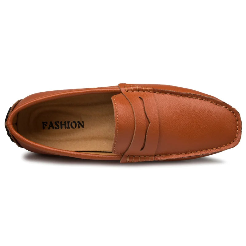 Olivia Sydney - Casual Summer Leather Loafers