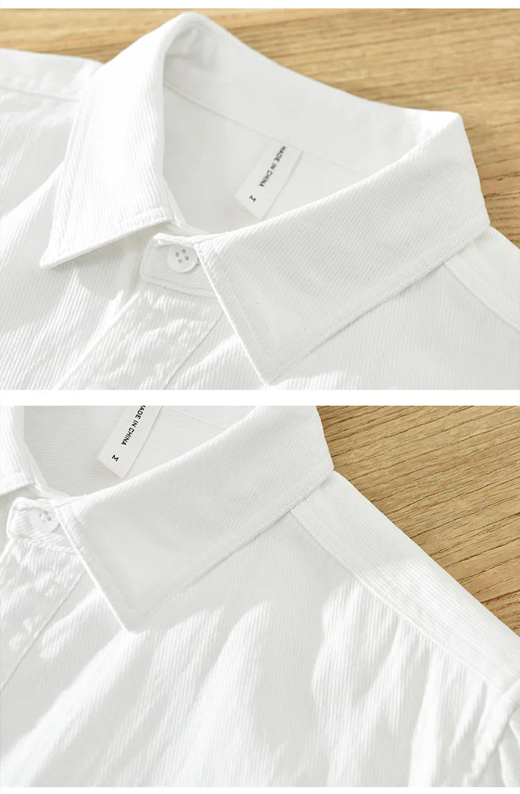 Olivia Sydney - Short Sleeve Cotton Shirt