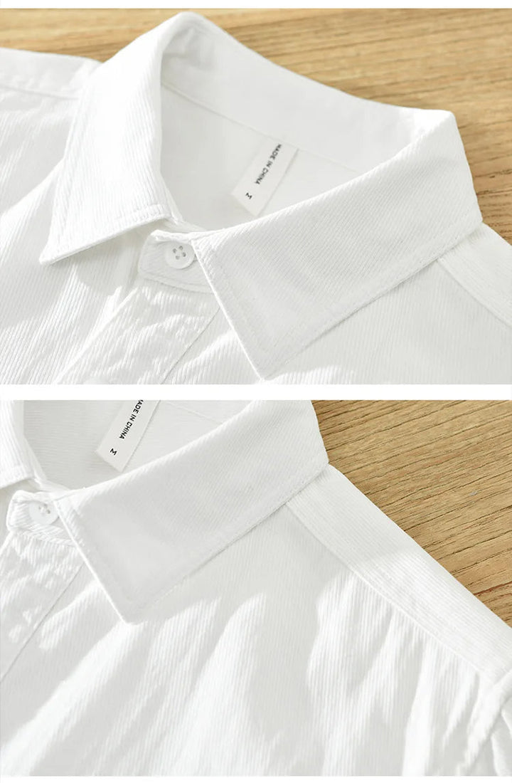 Olivia Sydney - Short Sleeve Cotton Shirt