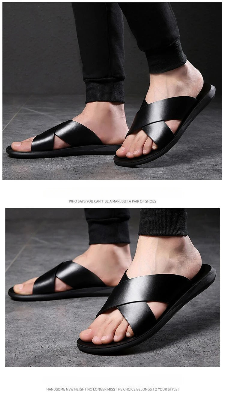 Olivia Sydney - Elegant Leather Sandals