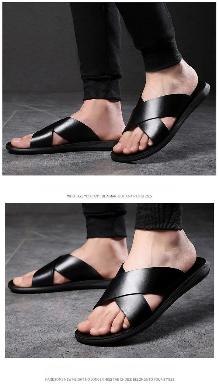 Olivia Sydney - Elegant Leather Sandals
