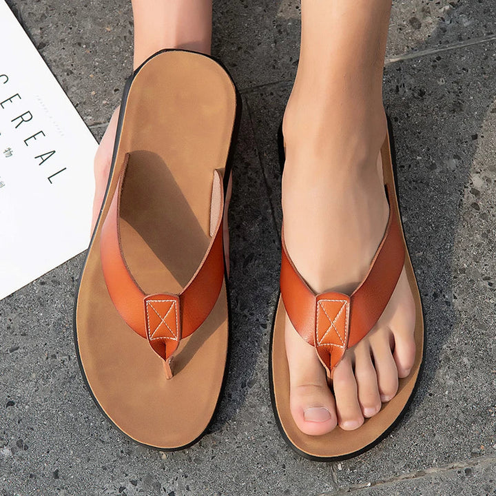Olivia Sydney - Casual Leather Sandals