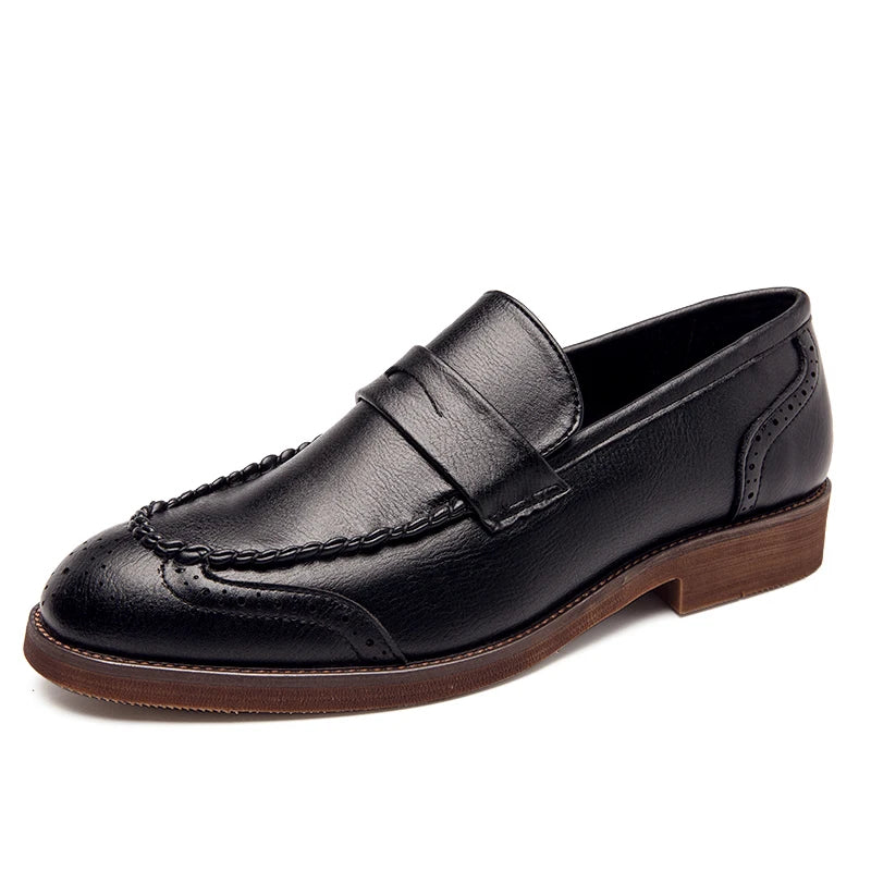 Olivia Sydney - Chic Leather Loafers