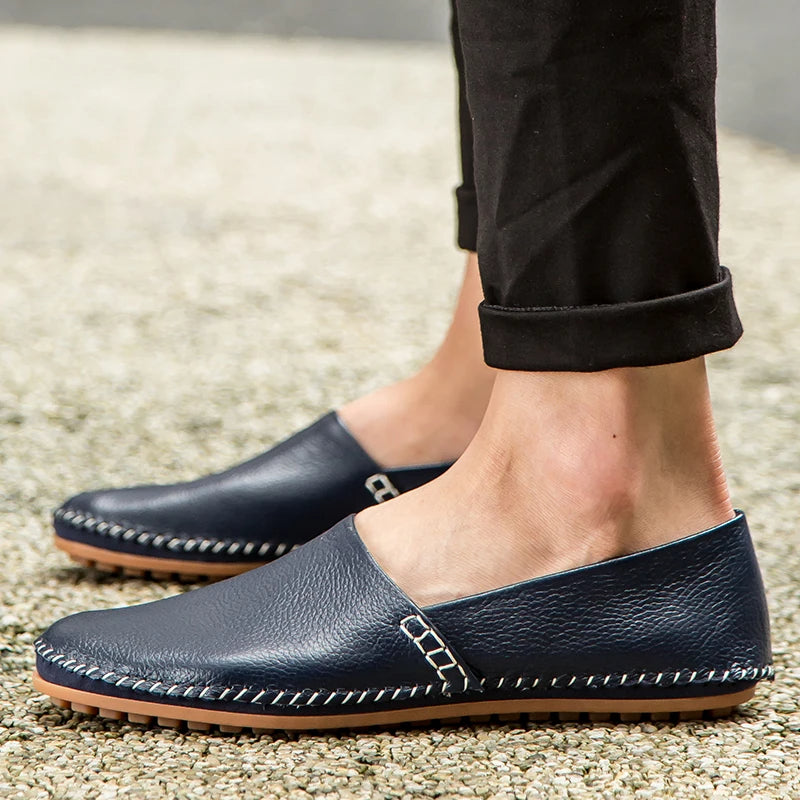 Olivia Sydney - Light Leather Loafers