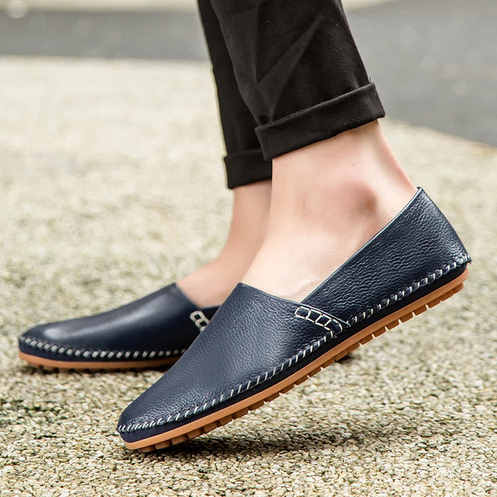 Olivia Sydney - Light Leather Loafers