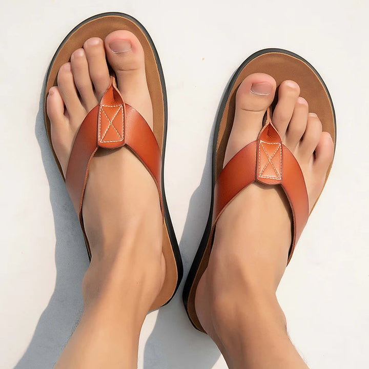 Olivia Sydney - Casual Leather Sandals