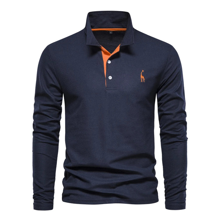 Olivia Sydney - Casual Long Sleeve Polo Shirt