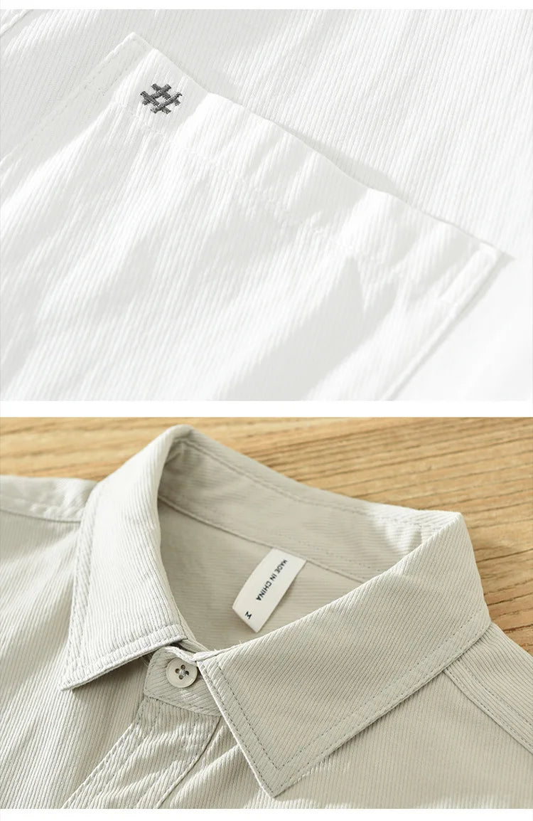 Olivia Sydney - Short Sleeve Cotton Shirt
