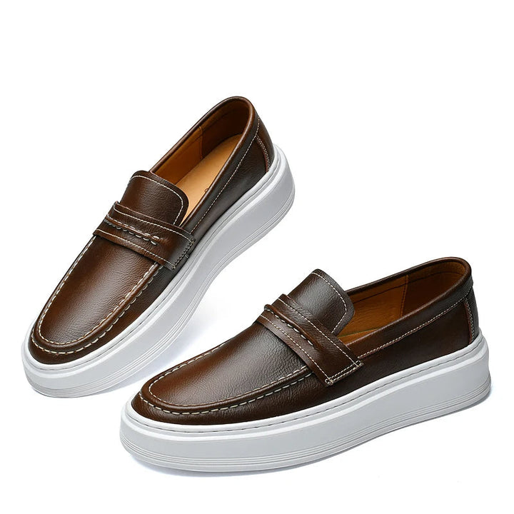 Olivia Sydney - Leather Boat Shoes