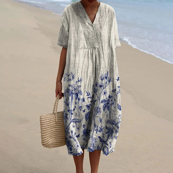 Olivia Sydney - Porcelain Print Dress
