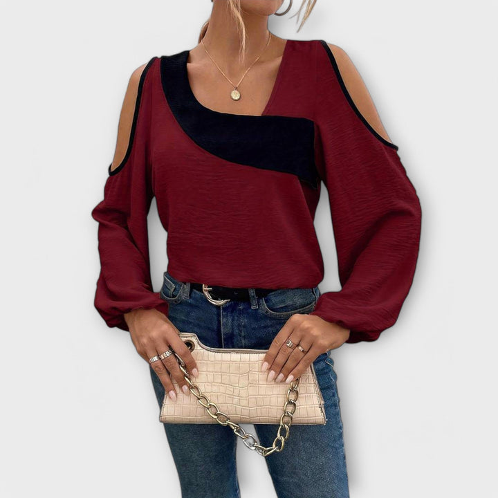 Olivia Sydney - Square Neckline Blouse
