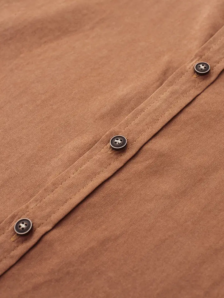 Olivia Sydney - Casual Short Sleeve Cotton Shirt