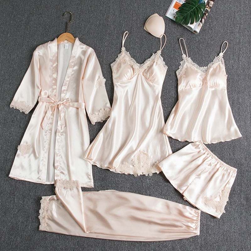Olivia Sydney - 5-Piece Pajama Set
