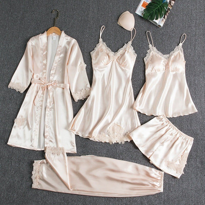 Olivia Sydney - 5-Piece Pajama Set