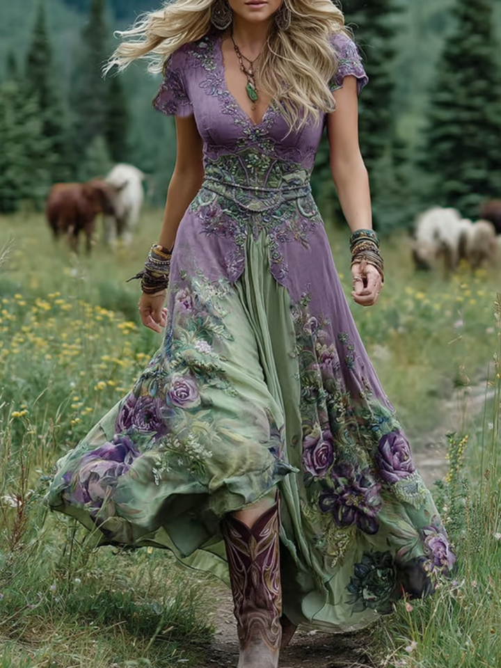 Olivia Sydney - Floral Maxi Dress