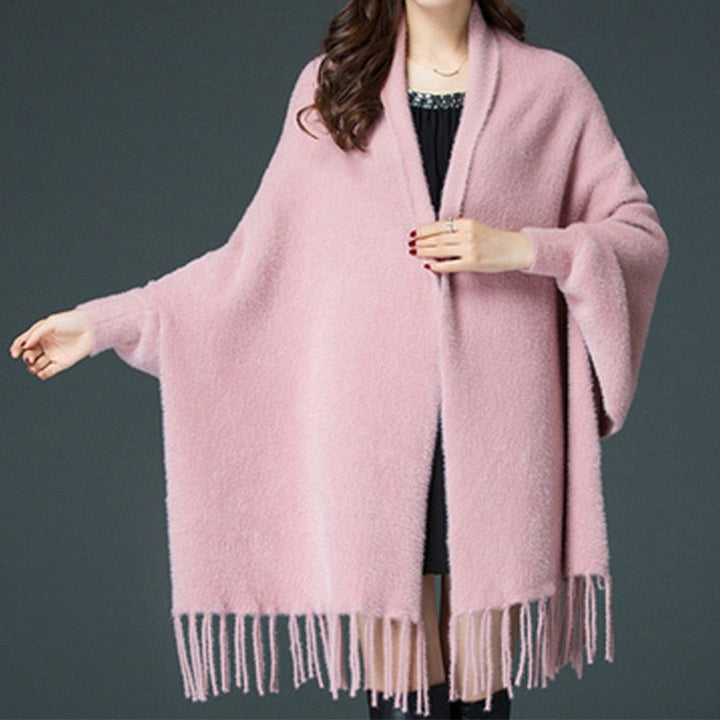 Olivia Sydney - Elegant Fringed Coat