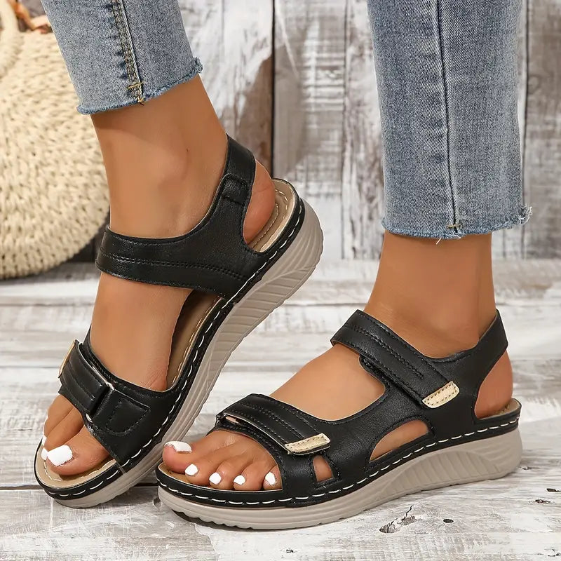 Olivia Sydney - orthopedic leather sandals for a pain-free walk