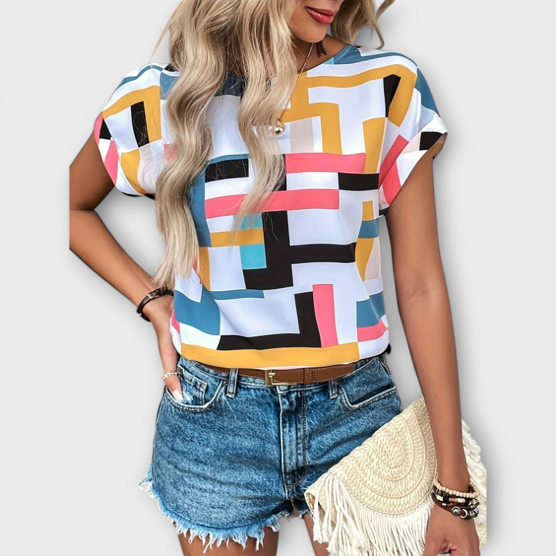 Olivia Sydney - Short Sleeve Blouse