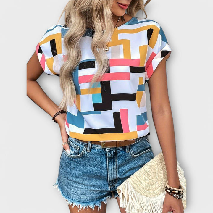 Olivia Sydney - Short Sleeve Blouse
