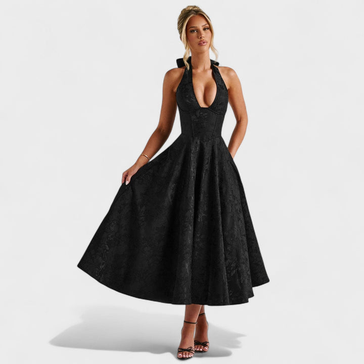 Olivia Sydney - Textured Midi Dress