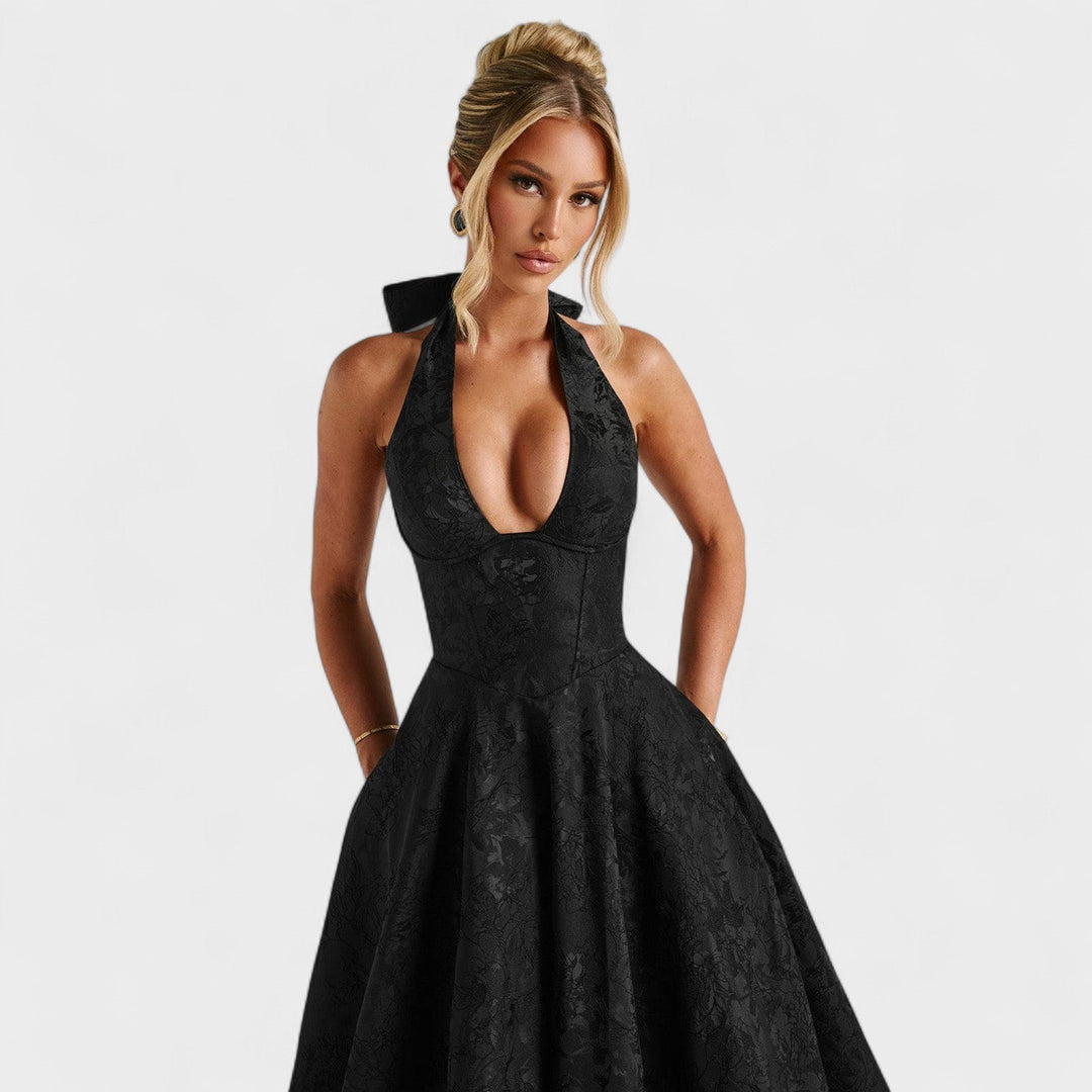 Olivia Sydney - Textured Midi Dress