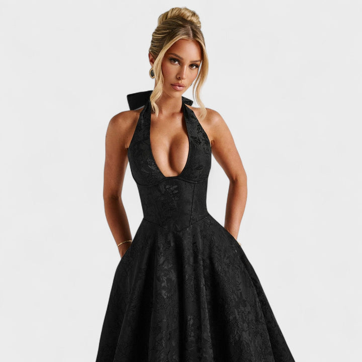 Olivia Sydney - Textured Midi Dress
