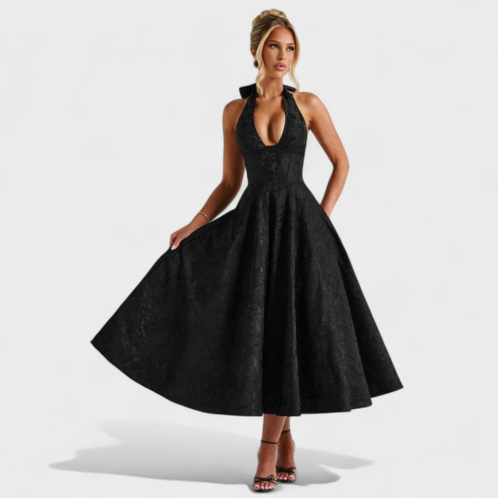 Olivia Sydney - Textured Midi Dress