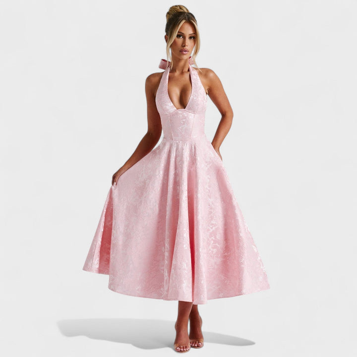 Olivia Sydney - Textured Midi Dress