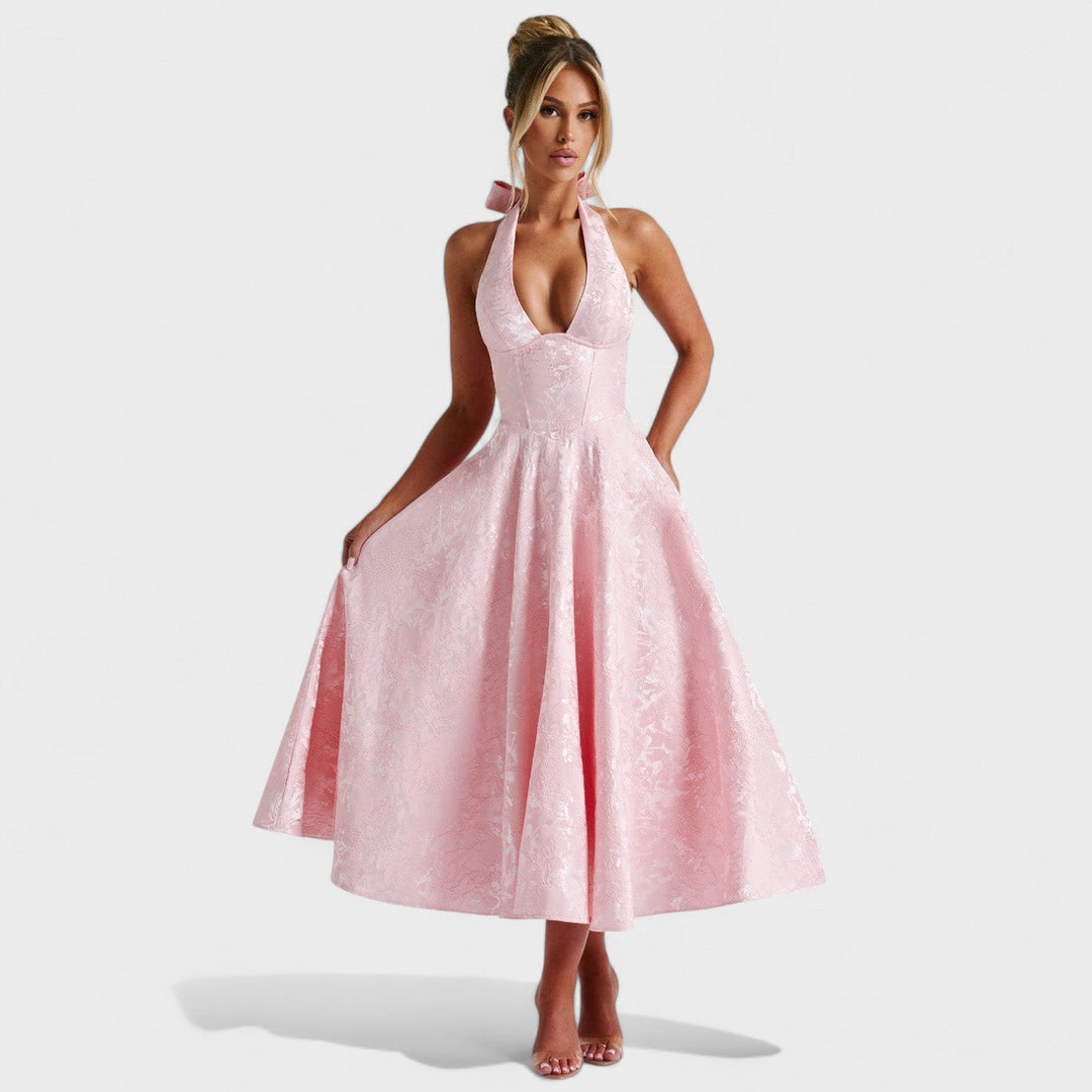 Olivia Sydney - Textured Midi Dress