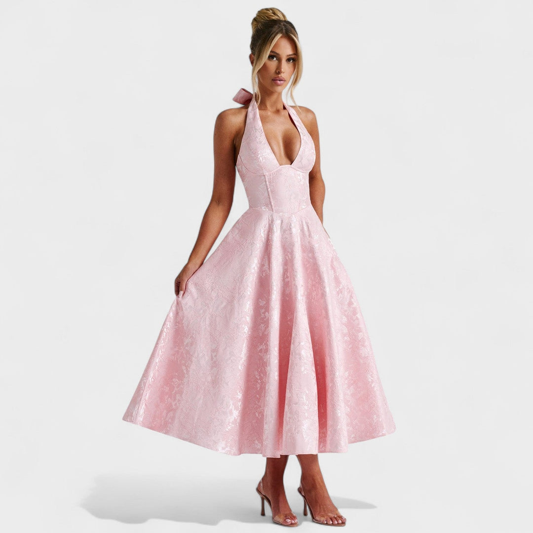 Olivia Sydney - Textured Midi Dress