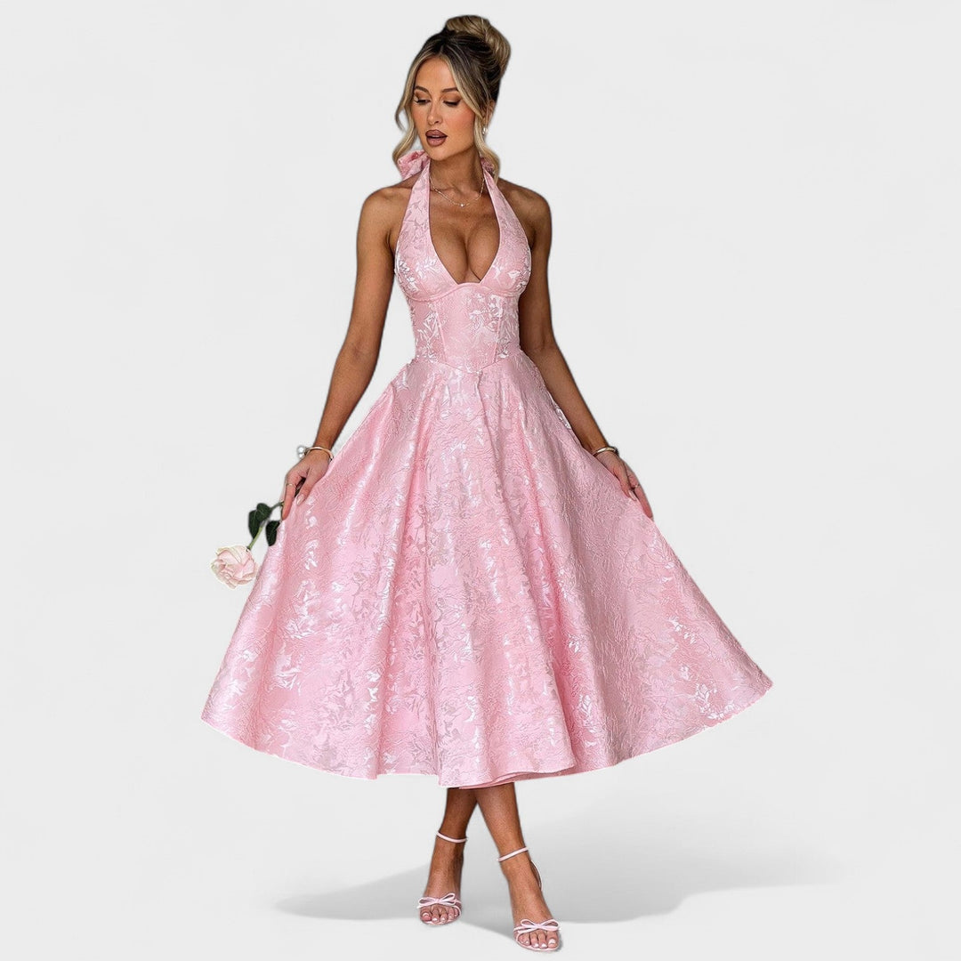 Olivia Sydney - Textured Midi Dress
