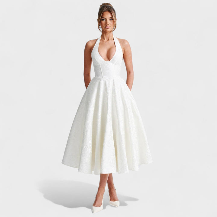 Olivia Sydney - Textured Midi Dress