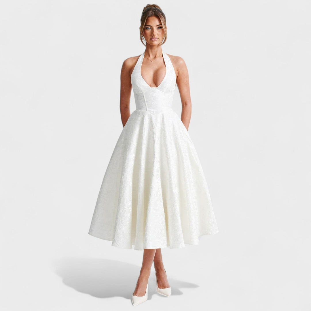 Olivia Sydney - Textured Midi Dress