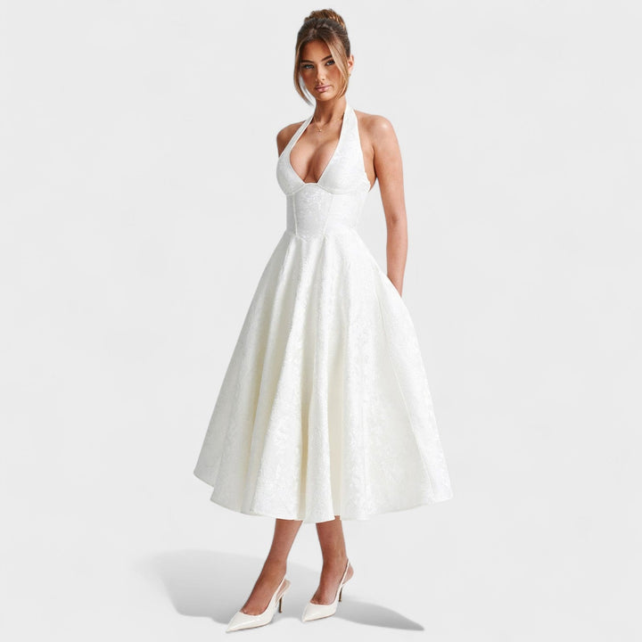Olivia Sydney - Textured Midi Dress