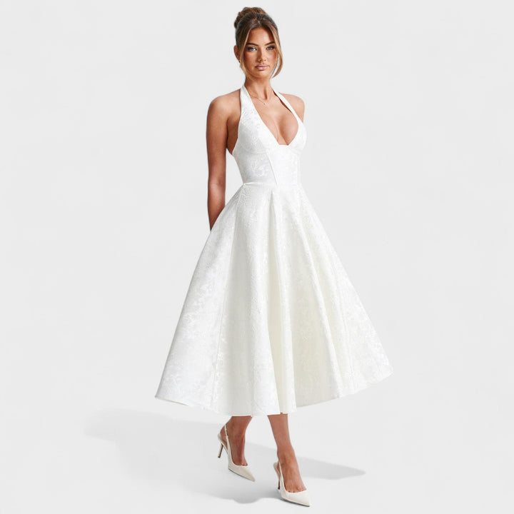 Olivia Sydney - Textured Midi Dress
