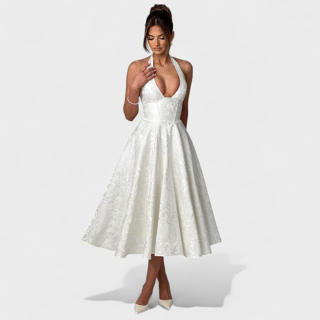 Olivia Sydney - Textured Midi Dress