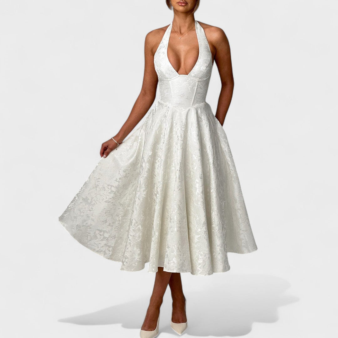 Olivia Sydney - Textured Midi Dress
