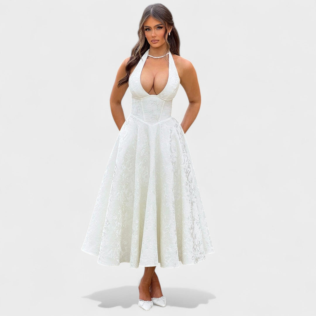 Olivia Sydney - Textured Midi Dress