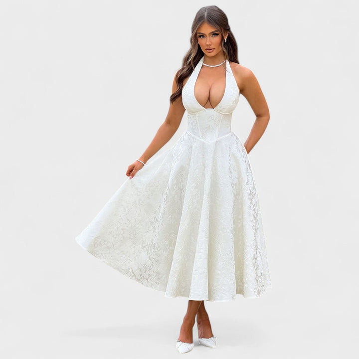 Olivia Sydney - Textured Midi Dress